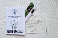 Last inn bildet i Galleri-visningsprogrammet, Vannløselige broderimaler: Vårblomster sett (6stk)