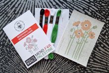 Last inn bildet i Galleri-visningsprogrammet, Broderisett, korssting: Mend The World - Mend For Palestine - Palestinian Poppy