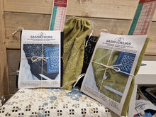 Load image into Gallery viewer, Materialpakker med opptak av webinar - Introduksjon til Sashiko