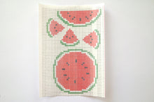 Last inn bildet i Galleri-visningsprogrammet, Broderisett, korssting: Mend The World - Mend For Palestine - Watermelon