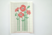 Last inn bildet i Galleri-visningsprogrammet, Vannløselige broderimaler: Mend The World - Palestine Poppy (3stk)