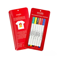 Last inn bildet i Galleri-visningsprogrammet, Tektiltusjer, tegn permanent på dine tekstiler