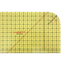 Last inn bildet i Galleri-visningsprogrammet, Linjal til opplegg, quilting, sashiko, lapping, kan strykes