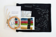 Last inn bildet i Galleri-visningsprogrammet, Materialpakke med opptak av webinar - Lær broderi med prosjektbag markblomst