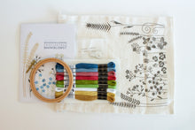 Last inn bildet i Galleri-visningsprogrammet, Materialpakke med opptak av webinar - Lær broderi med prosjektbag markblomst