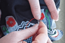 Last inn bildet i Galleri-visningsprogrammet, Broderisett, korssting: Mend The World - Mend For Palestine - Palestinian Poppy small
