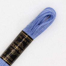Last inn bildet i Galleri-visningsprogrammet, ForhÄndssalg: Moulinégarn, broderitrÄd, Olympus fargenr 301-488 (blÄ)
