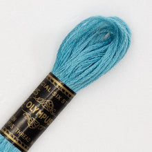 Last inn bildet i Galleri-visningsprogrammet, ForhÄndssalg: Moulinégarn, broderitrÄd, Olympus fargenr 301-488 (blÄ)