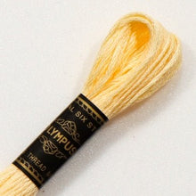 Last inn bildet i Galleri-visningsprogrammet, ForhÄndssalg: Moulinégarn, broderitrÄd, Olympus fargenr 501-583 (gule)