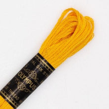 Last inn bildet i Galleri-visningsprogrammet, ForhÄndssalg: Moulinégarn, broderitrÄd, Olympus fargenr 501-583 (gule)