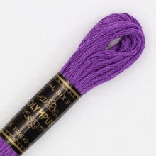 Last inn bildet i Galleri-visningsprogrammet, ForhÄndssalg: Moulinégarn, broderitrÄd, Olympus fargenr 600-676 (lilla)