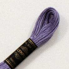 Last inn bildet i Galleri-visningsprogrammet, ForhÄndssalg: Moulinégarn, broderitrÄd, Olympus fargenr 600-676 (lilla)