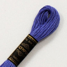 Last inn bildet i Galleri-visningsprogrammet, ForhÄndssalg: Moulinégarn, broderitrÄd, Olympus fargenr 600-676 (lilla)