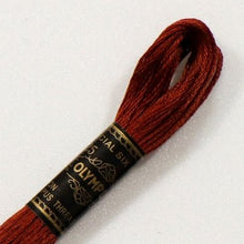 Last inn bildet i Galleri-visningsprogrammet, Forhåndssalg: Moulinégarn, broderitråd, Olympus fargenr 700-900 (rød/brun)