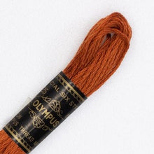 Last inn bildet i Galleri-visningsprogrammet, Forhåndssalg: Moulinégarn, broderitråd, Olympus fargenr 700-900 (rød/brun)