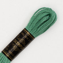 Last inn bildet i Galleri-visningsprogrammet, Forhåndssalg: Moulinégarn, broderitråd, Olympus fargenr 200-2502 (grønne)