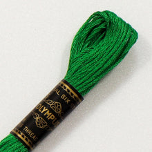 Last inn bildet i Galleri-visningsprogrammet, Forhåndssalg: Moulinégarn, broderitråd, Olympus fargenr 200-2502 (grønne)