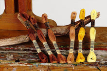 Load image into Gallery viewer, BroderitrÄd, ensfarget, DMC, Farge 208 - 445