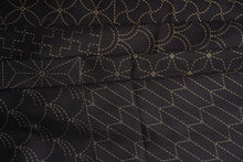 Last inn bildet i Galleri-visningsprogrammet, Sashikoprintet stoff for broderi, 100% bomull