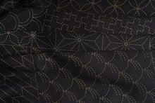 Last inn bildet i Galleri-visningsprogrammet, Sashikoprintet stoff for broderi, 100% bomull