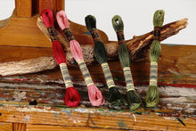 Last inn bildet i Galleri-visningsprogrammet, BroderitrÄd, ensfarget, DMC, Farge 954 - 3685