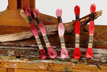 Last inn bildet i Galleri-visningsprogrammet, BroderitrÄd, ensfarget, DMC, Farge 3687-3806