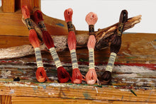 Last inn bildet i Galleri-visningsprogrammet, BroderitrÄd, ensfarget, DMC, Farge 3687-3806