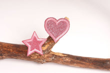 Last inn bildet i Galleri-visningsprogrammet, Strykemerker, Hjerter og Stjerner 4.5 cm