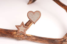 Last inn bildet i Galleri-visningsprogrammet, Strykemerker, Hjerter og Stjerner 4.5 cm