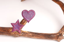 Last inn bildet i Galleri-visningsprogrammet, Strykemerker, Hjerter og Stjerner 4.5 cm