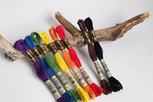 Last inn bildet i Galleri-visningsprogrammet, DMC Broderitråd, LGBTQ+ paletter