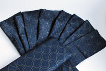 Last inn bildet i Galleri-visningsprogrammet, Sashikoprintet stoff for broderi, 100% bomull