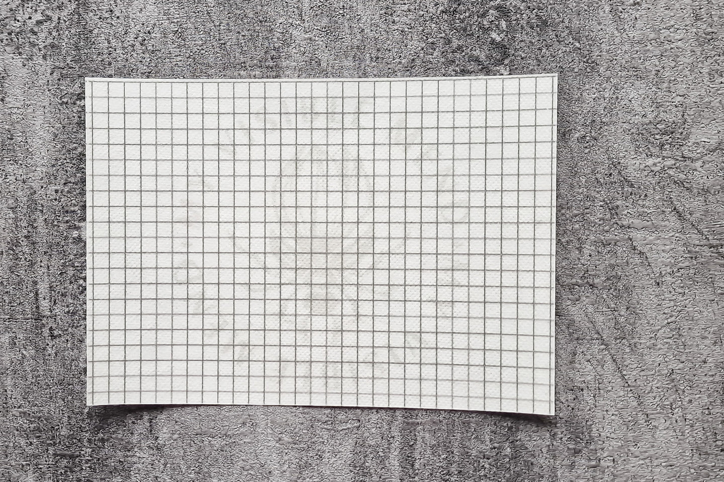 Vannløselige broderimaler: Rutenett 5 x 5 mm, A6 og A5