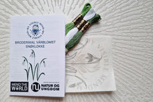 Load image into Gallery viewer, Vannløselige broderimaler: Vårblomster sett

