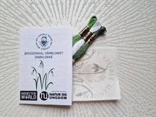 Load image into Gallery viewer, Vannløselige broderimaler: Vårblomster sett
