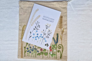 PDF Booklet: Learn Embroidery with Scandinavan Wild Flower motifs