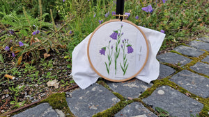 Broderisett: Blåklokke