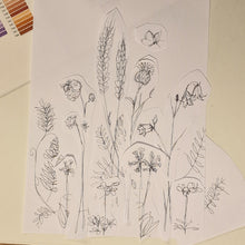 Last inn bildet i Galleri-visningsprogrammet, NYHET! Lær broderi med prosjektbag Engblomster (forhåndssalg)
