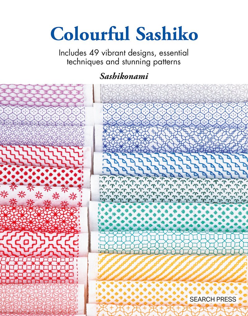 Bok, Colorful Sashiko (engelsk)