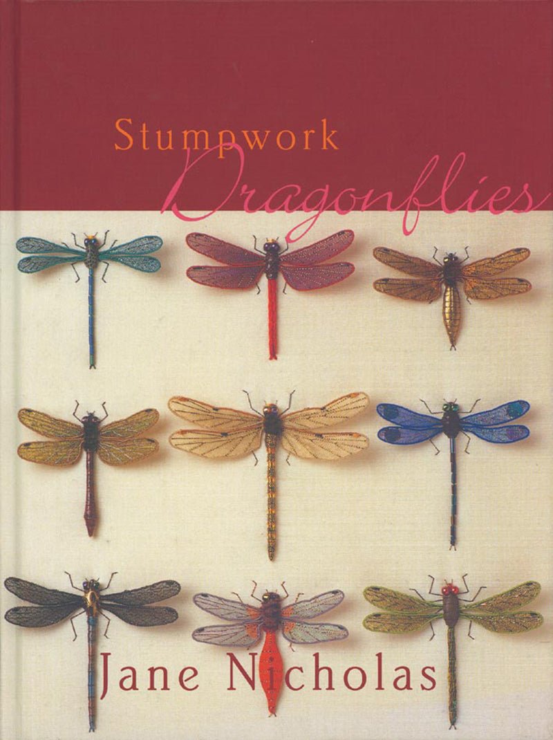 Bok, Stumpwork Dragonflies (engelsk)