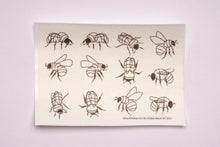 Load image into Gallery viewer, Vannløselige broderimaler: Flyvende insekter
