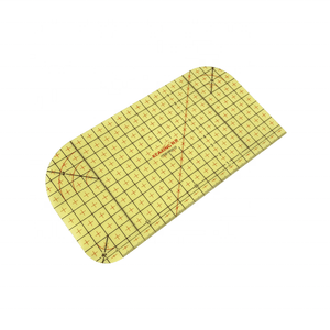 Linjal til opplegg, quilting, sashiko, lapping, kan strykes