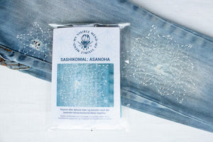 Asanoha Pappmal Sashiko-sett