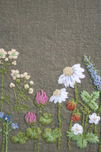 Load image into Gallery viewer, Materialpakke med opptak av webinar - Lær broderi med prosjektbag markblomst
