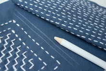Load image into Gallery viewer, Materialpakker med opptak av webinar - Introduksjon til Sashiko

