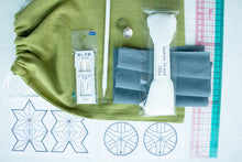 Load image into Gallery viewer, Materialpakker med opptak av webinar - Introduksjon til Sashiko
