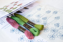 Load image into Gallery viewer, Broderisett: Rødkløver
