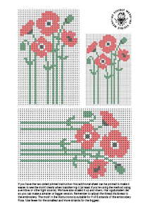PDF Embroidery Designs: Mend The World - Mend For Palestine 2 DOWNLOAD