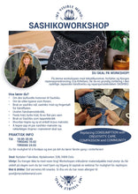 Last inn bildet i Galleri-visningsprogrammet, WORKSHOPS - Introdusjon til SASHIKO
