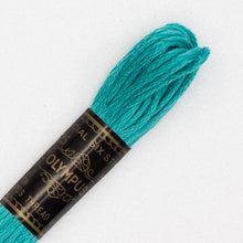 Last inn bildet i Galleri-visningsprogrammet, Forhåndssalg:  Moulinégarn, broderitråd, Olympus fargenr 200-2502 (grønne)
